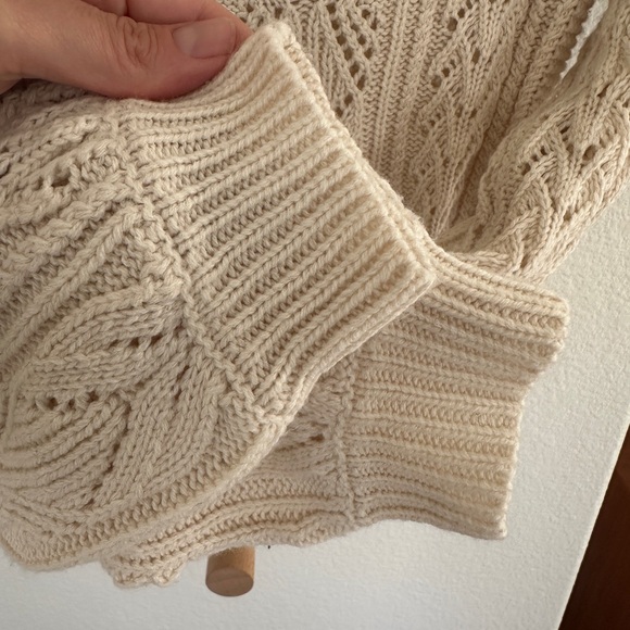 Saltwater Luxe flutter sleeve sweater - Picture 4 of 5